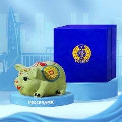 Quà tặng Công đoàn - Heo đất Phú Quý in logo