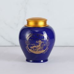 Hũ đựng trà Lý Ngư Vượt Vũ Môn
