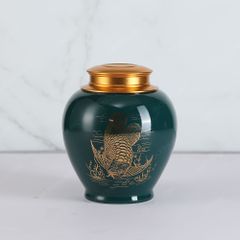 Hũ đựng trà Kim Long Tụ Phúc