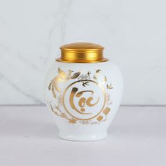 Hũ đựng trà Lộc Vàng Khai Phúc