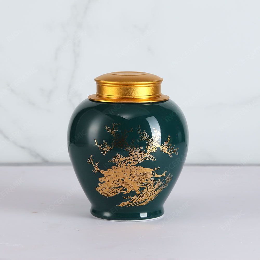 Hũ đựng trà Mai Tước Trường Xuân