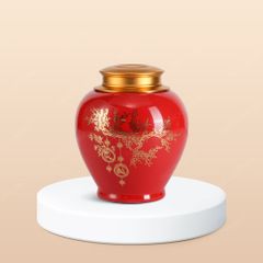 Hũ đựng trà Phúc Đức Song Toàn