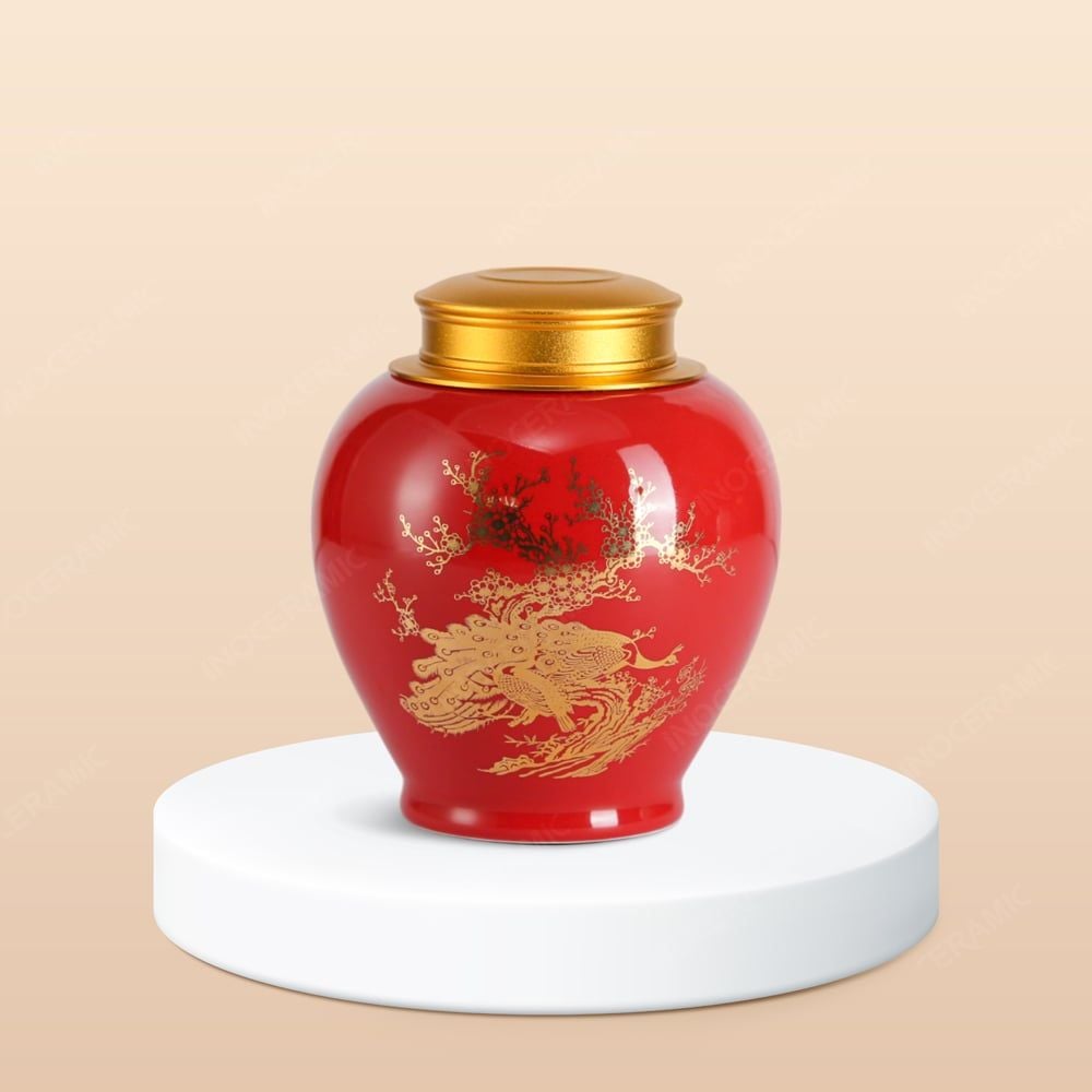 Hũ đựng trà Mai Tước Trường Xuân