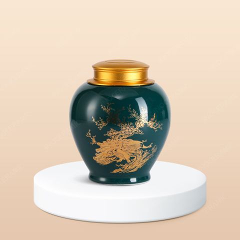 Hũ đựng trà Mai Tước Trường Xuân