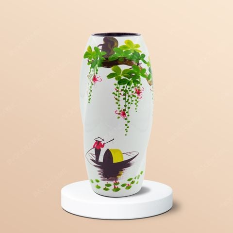 Lọ bom xoắn vẽ cảnh H30