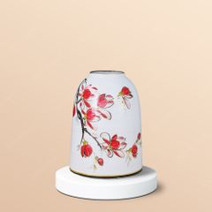 Lọ hoa chuông vẽ hoa mộc lan H24