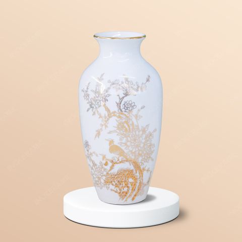 Lọ hoa phù dung chỉ vàng H29