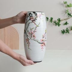 Quà tặng Đại hội Đảng - Lọ bom vẽ đào