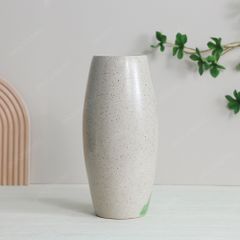 Lọ hoa Sen vẽ tay men chấm in logo