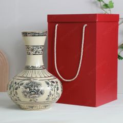 Quà tặng Đại hội Đảng - Tỏi dẹt vẽ vàng H30