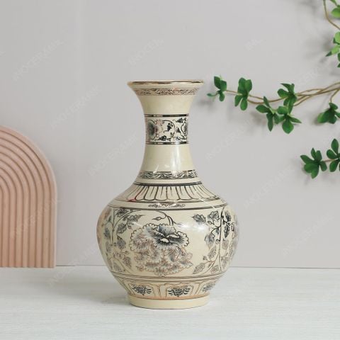 Quà tặng Đại hội Đảng - Tỏi bình vẽ vàng H36