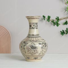 Tỏi bình vẽ vàng