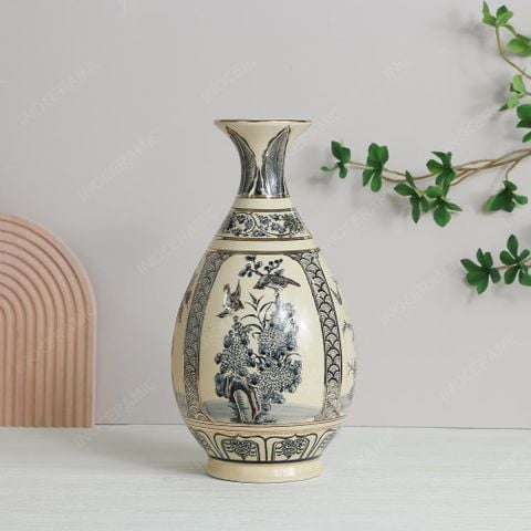 Lọ âm dương mẹ vẽ vàng