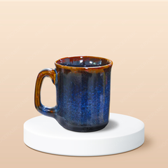 Ly sứ miệng loe men hoả biến