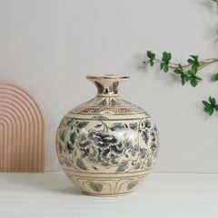 Quà tặng Đại hội Đảng - Bình tứ cảnh vẽ vàng H25
