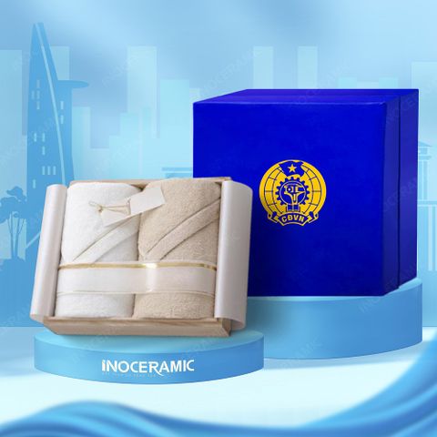 Quà tặng Công đoàn - Giftset khăn tắm cao cấp