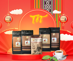 Hộp quà Tết Ê Đê Café – Tết An Khang, Quà Trao Gắn Kết