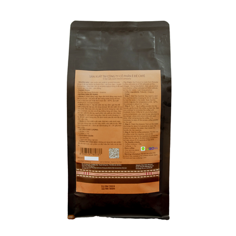 Cà phê Hạt Rang Mix 2 Nguyên Chất Pha Phin, Pha Máy - Ê Đê Café