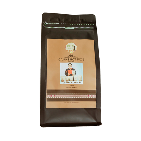 Cà Phê Bột Mix 2 Nguyên Chất Pha Phin, Pha Máy -  Ê Đê Café