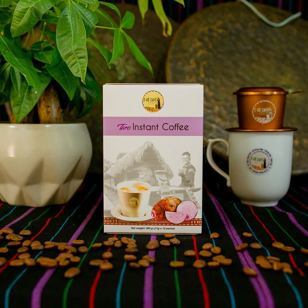 Cà Phê Hòa Tan Vị Khoai Môn Thơm Ngon Đậm Vị -  Ê Đê Café