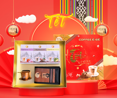 Hộp quà Tết Ê Đê Café – Tết An Khang, Quà Trao Gắn Kết