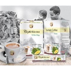 Cà Phê Hòa Tan Vị Sầu Riêng-  Ê Đê Café - Hộp 12 gói