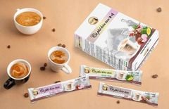 Cà Phê Hòa Tan 3 Vị ( Sầu riêng, Khoai môn, 688) - Ê Đê Café - Hộp 15 gói