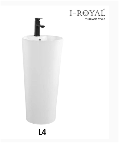  Chậu Lavabo trụ tròn I-Royal L4 