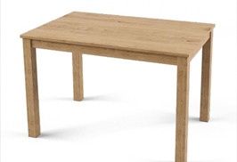  Combo bàn ăn Cabin vuông màu tự nhiên 800 x 800 x 750mm + 4 ghế mango cao su 