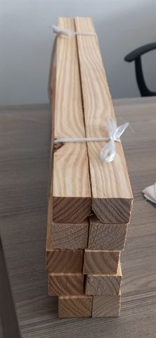  Gỗ thông Thanh lý 28 x 32 x 600mm 