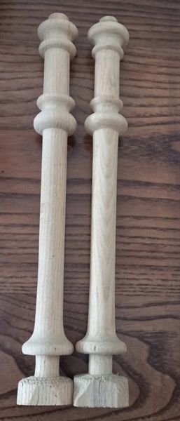 Cây tiện lớn gỗ ash 45 x 300mm