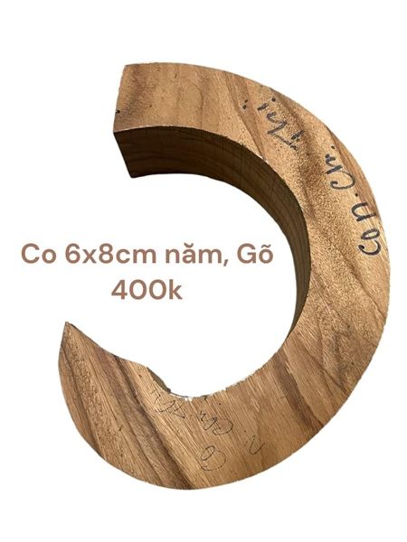 Co Nằm gỗ gõ 60 x 80 mm