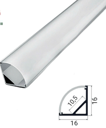 Thanh nhôm V đèn led 3000mm