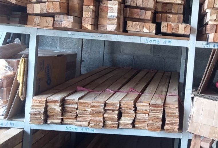 Gỗ Tràm bó 10 x 90 x 2000mm