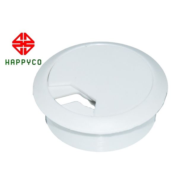 Nắp luồn dây điện màu trắng