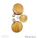  Thớt gỗ Decor 