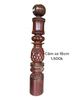 Trụ cầu thang gỗ căm xe size 18cm