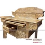  Bàn thờ gỗ tràm màu óc chó 2 tầng 1270 x 610 x 1170 - 1530mm 