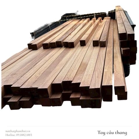  Tay vịn cầu thang 7 vuông căm xe 