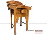  Bàn thờ gỗ gõ 2 tầng 1070 x 670 x 1200 - 1590mm 