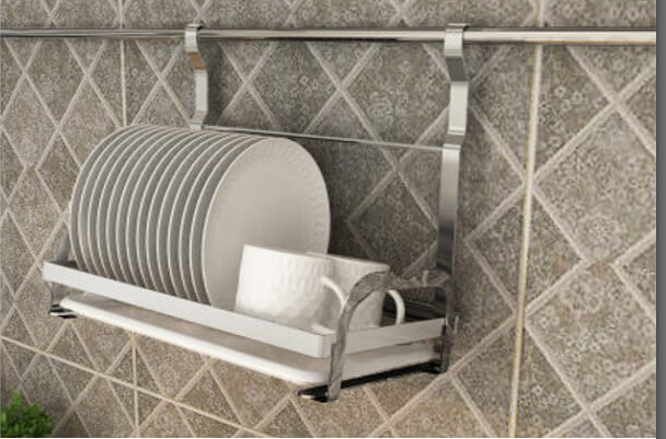 Kệ để dĩa treo ngoài EV88