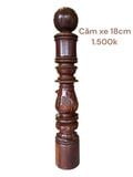  Trụ cầu thang gỗ căm xe size 18cm 