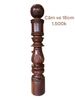 Trụ cầu thang gỗ căm xe size 18cm