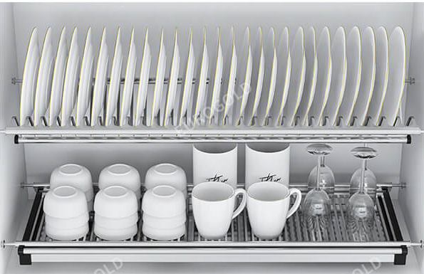 Kệ chén 2 tầng Eurogold EU01070 (1 trưng bày)