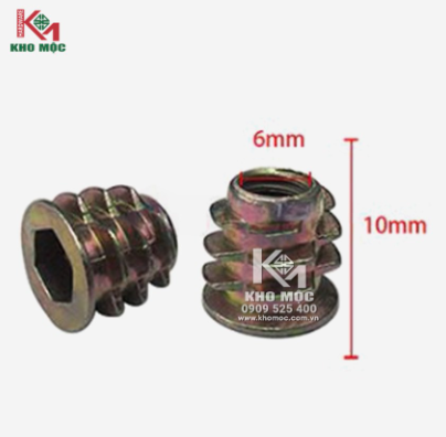 Ốc cấy có vành 6 x 10mm