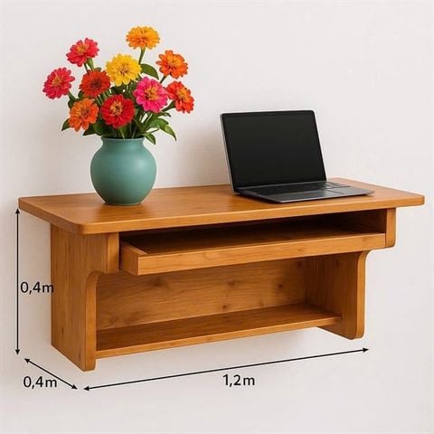  Bàn học treo tường 