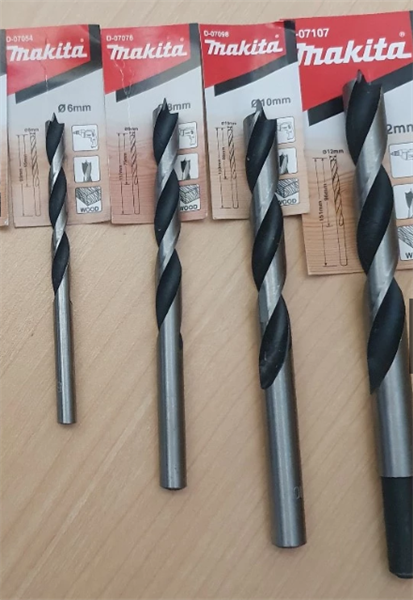 Mũi khoan gỗ đuôi tròn makita 7mm