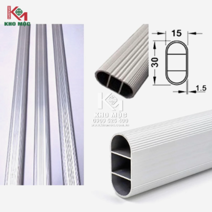 Cây nhôm kiểu tủ áo 3000mm