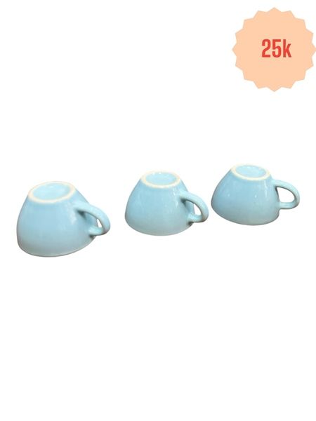 Ly trà mini (3 vàng, 3 xanh)