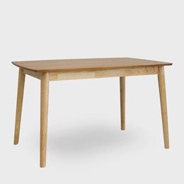 Bàn ăn mango màu tự nhiên 1600 x 750 x 750mm